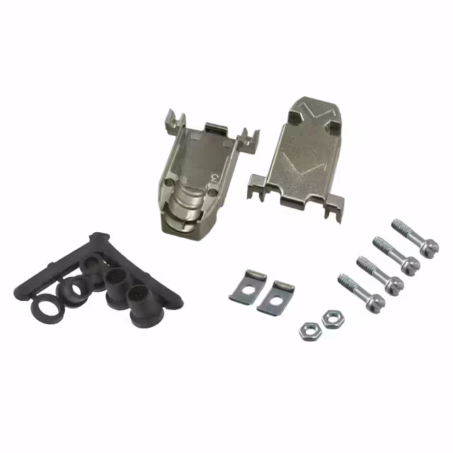 3357-6209-1C 3M  Capots de connecteurs D-Sub en forme de D